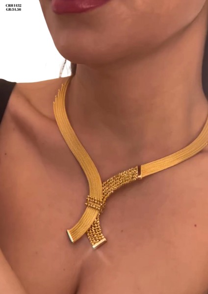 14 Ayar Altın Set 34,56 Gram Yatırımlık Hediyelik Günlük Düğün Için Set 129