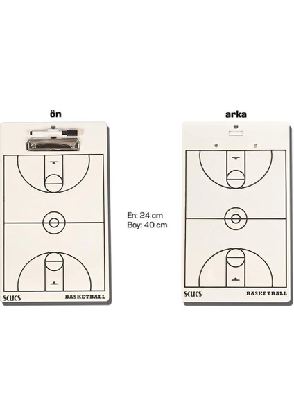 Süpertrend Scx 1302 Basketbol Taktik Tahtası SC-10678