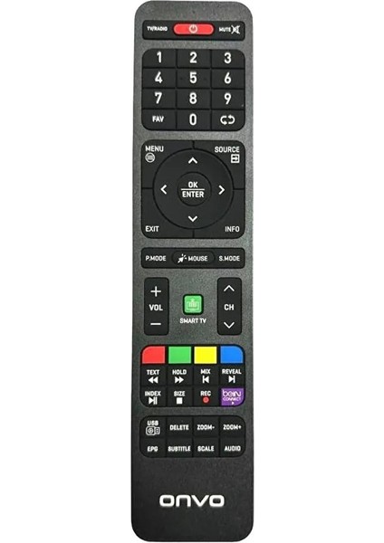 Onvo Beinconnect Tuşlu Akıllı Tv Kumanda