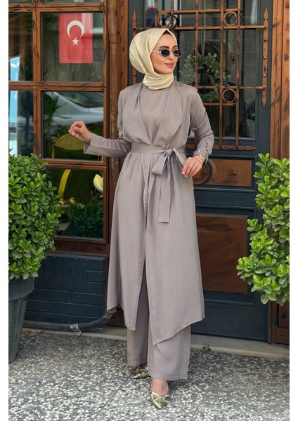 Hırka-Tunik Takım T25Y-0006 Vizon
