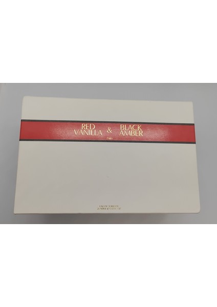 Red Vanılla Edt 90 ml + Zara Black Amber Edt 90 ml (3,0 Fl. Oz). Kadın Parfüm Seti 2X90 ml (Indirim Şehri) modelleri