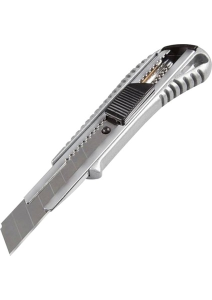 18X0.5MM Alüminyum Gövde Metal Maket Bıçağı, Dayanıklı ve Kullanışlı Tasarım
