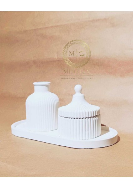 Özel Dekoratif Mumlu Set