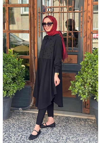 Nurcan Çetin Tunik 25212A Siyah