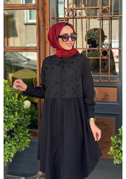 Nurcan Çetin Tunik 25212A Siyah