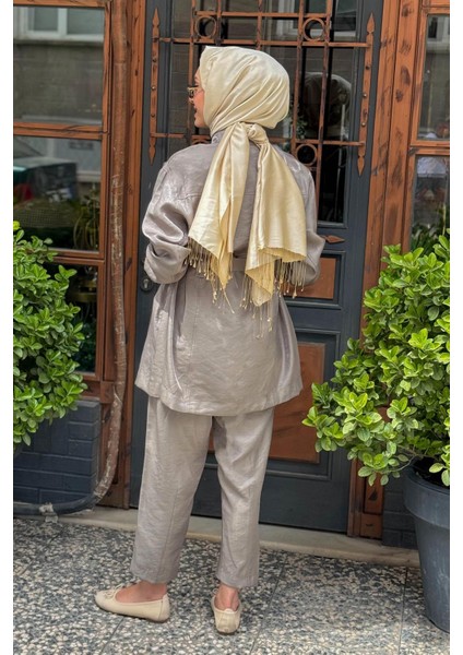 Nurcan Çetin Pantolonlu Takım 25463 Mint