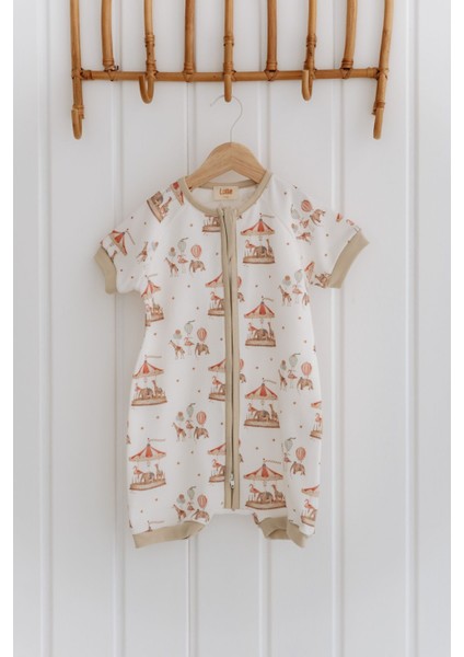 0.5 Tog Yazlık Bebek & Çocuk Uyku Tulumu %100 Pamuk -Atlı Karınca fırsatları