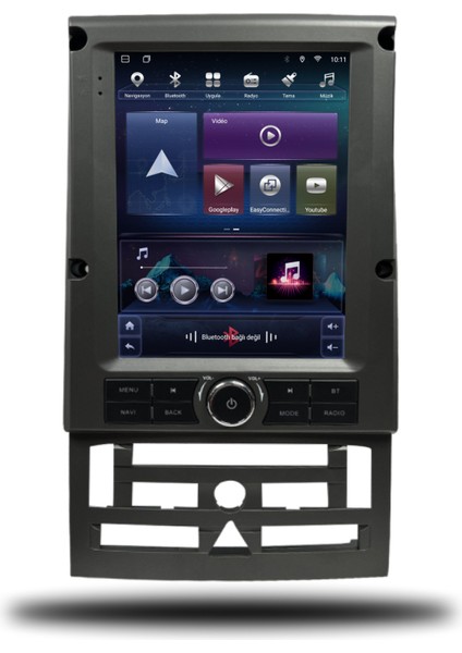 Peugeot 407 Uyumlu 8-128 GB Tesla Ekran Multimedya Navigasyon