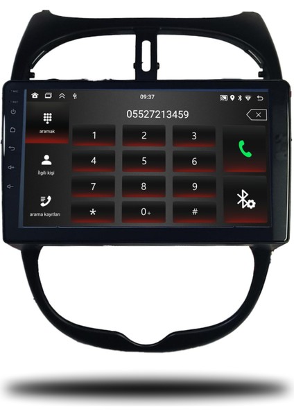 Peugeot 206 1999-2011 Arası 8-128 GB Multimedya Navigasyon modelleri