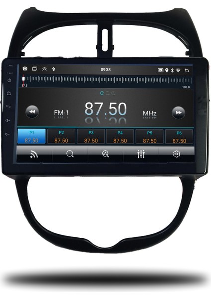 Peugeot 206 1999-2011 Arası 6-128 GB Multimedya Navigasyon fiyatları