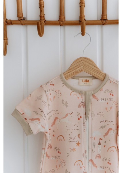 0.5 Tog Yazlık Bebek & Çocuk Uyku Tulumu, %100 Pamuk - Unicorn indirimleri