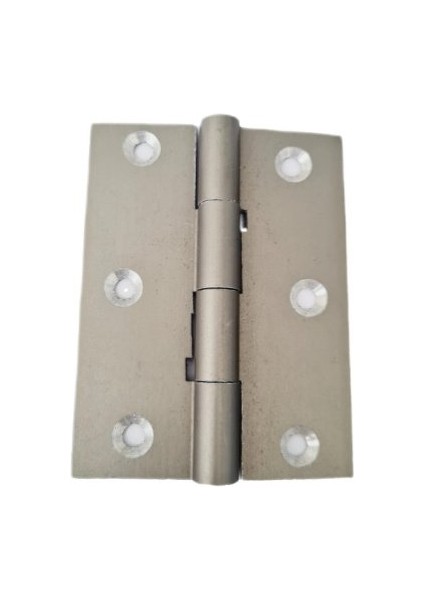 Alüminyum 8 cm Geniş Sabit Mentese 80 x 60 x 2 mm / 10 Adet