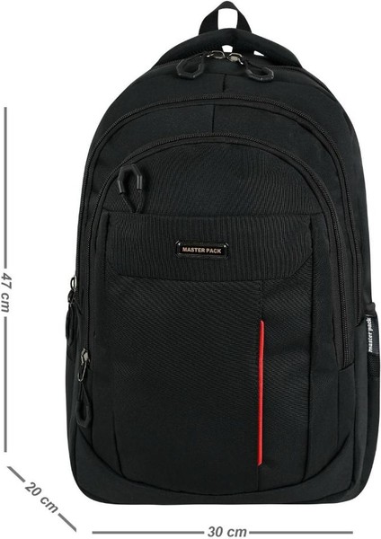 Unisex Okul Sırt Çantası Lise-Ortaokul Sırt Çantası 47*30 cm Kalın Su Itici Kumaş