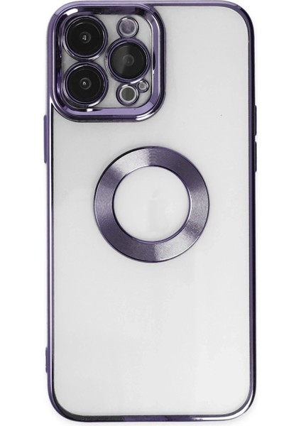 Newface iPhone 14 Pro Max Kılıf Slot Silikon - Mor