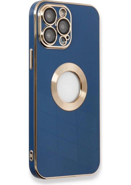 Newface iPhone 14 Pro Max Kılıf Store Silikon - Mavi