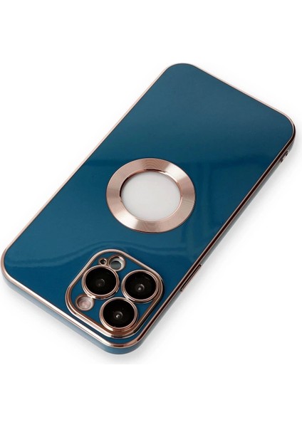 Newface iPhone 14 Pro Max Kılıf Store Silikon - Mavi fırsatları