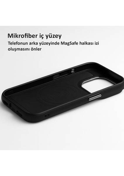 Apple iPhone 13 Kılıf Pu Deri Magsafe Uyumlu Silikon Kapak indirimleri