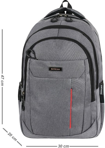 Unisex Okul Sırt Çantası Lise-Ortaokul Sırt Çantası 47*30 cm Kalın Su Itici Kumaş