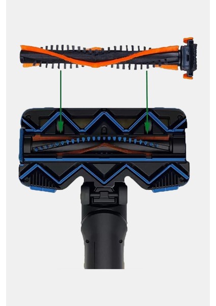 Philips XC8349/01 Aqua Plus Uyumlu Süpürge Hepa Filtre Başlık Fırçası ve Boru Tamir Kiti 3'lü Xc 8349 fiyatları