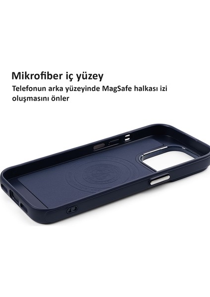 Apple iPhone 14 Kılıf Pu Deri Magsafe Uyumlu Silikon Kapak indirimleri
