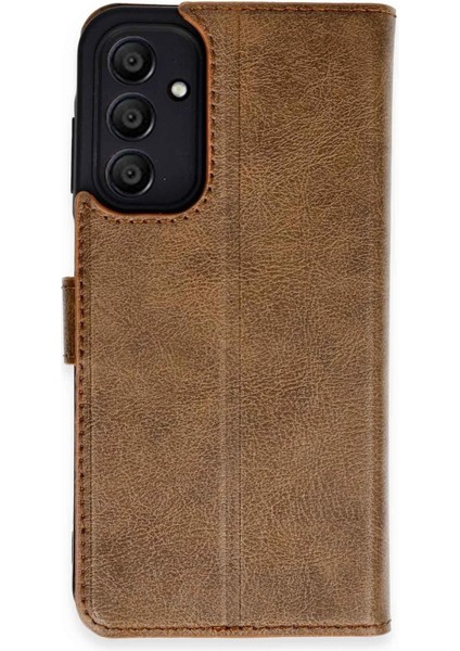 Samsung Galaxy A35 5g Kılıf Trend S Plus Kapaklı Kılıf - Taba - CRM7500-4968
