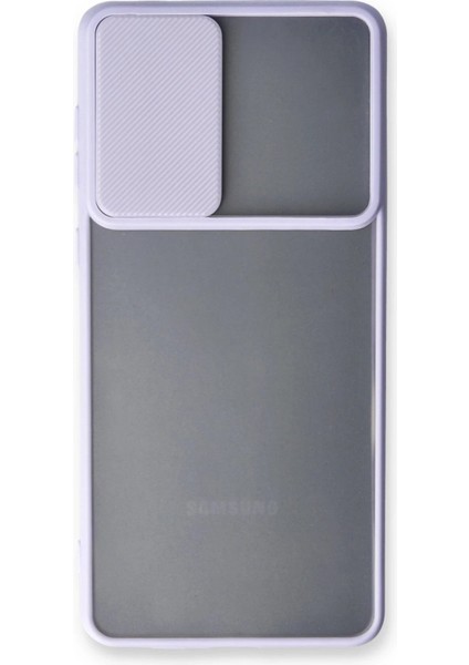 Samsung Galaxy A33 5g Kılıf Palm Buzlu Kamera Sürgülü Silikon - Lila - CRM4355-7737 fiyatları