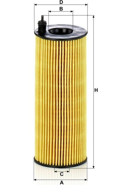 Hu 721/5 x - Yağ Filtresi - Mann Fılter fiyatları