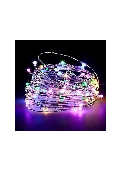 Kanji Rgb Pilli Dekoratif LED Işık - 3 Metre 28 LED - Gaming Masa ve Aydınlatması - Çam Ağ