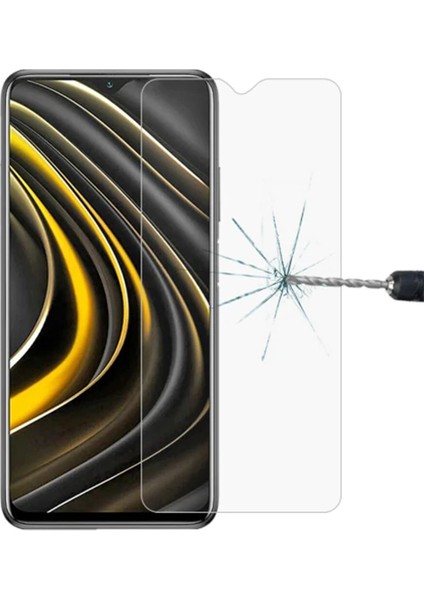 Xiaomi Poco M3 Tempered Kırılmaz Cam Ekran KORUYUCU-(1903) - CRM7766-5927