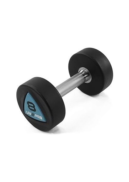 Livepro LP8002 8 kg Poliüretan Dambıl