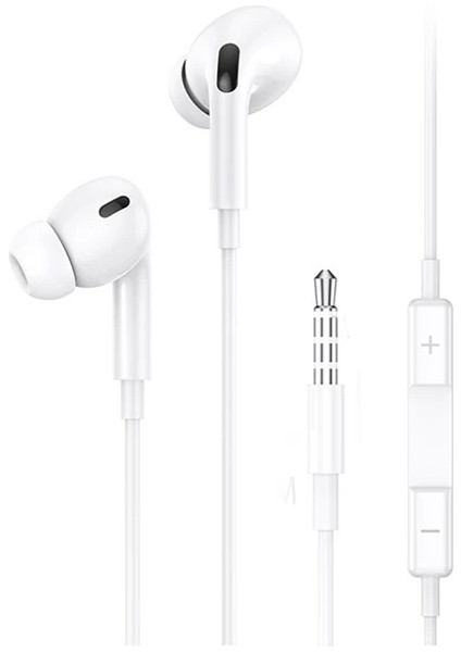 Usams 3.5mm Jack Mikrofonlu Kulaklık 1.2M-(1903) - CRM3421-7024