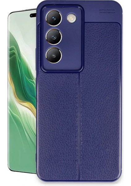 Vivo V30 Lite 4g Kılıf Auto Focus Kapak - Lacivert - CRM1826-7361