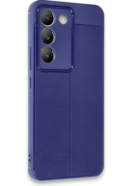 Vivo V30 Lite 4g Kılıf Auto Focus Kapak - Lacivert - CRM1826-7361