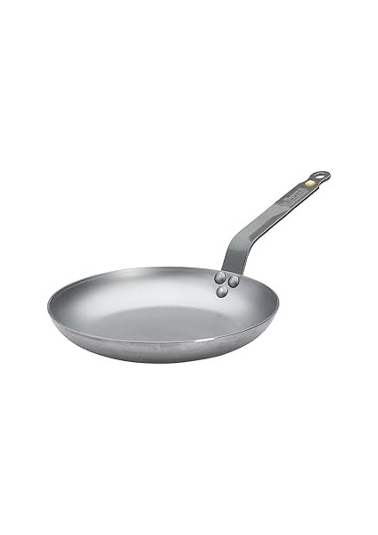 De Buyer Omlet Tavası, Paslanmaz Çelik, Gümüş, 24 cm