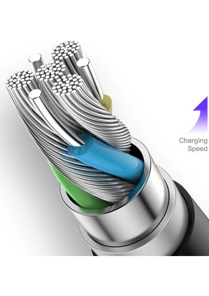 Kuulaa 0.5m Mfı Sertifikalı 2.4A Iphone 1111PRO Xs Xr-8 USB KABLO-(1903) - CRM2170-8546
