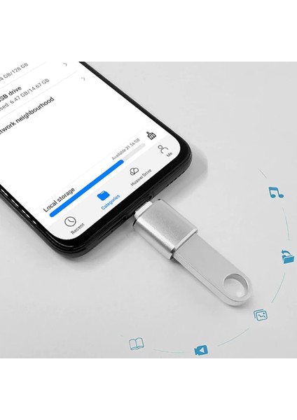 Ally USB Type-C Dönüştürücü Otg ADAPTÖR-(1903) - CRM1806-6279