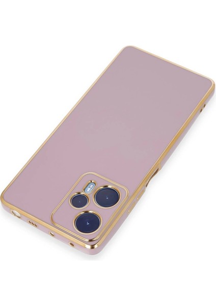 Xiaomi Poco F5 Kılıf Volet Silikon - Mor - CRM2264-8621