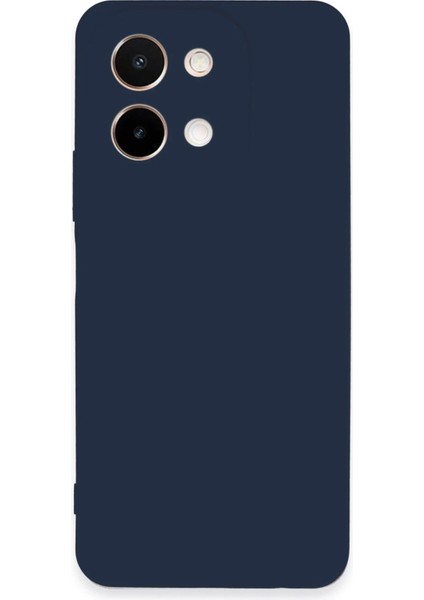 Vivo Y28 Kılıf First Silikon - Lacivert - CRM5661-7353