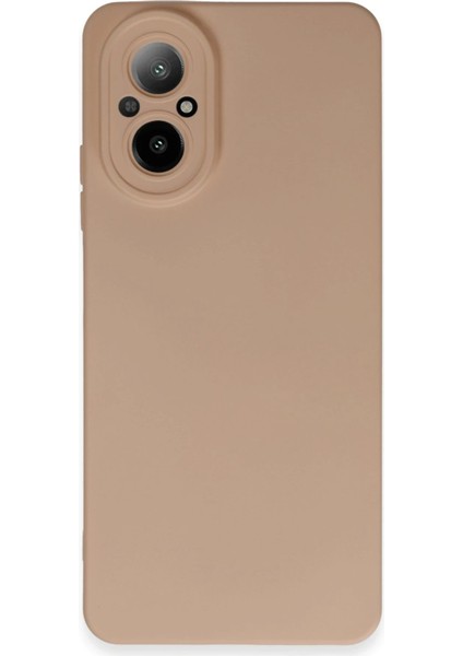 Realme 12 Lite Kılıf Nano Içi Kadife Silikon - Pudra - CRM7972-1578
