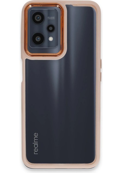 Realme 9 Pro 5g Kılıf Dora Kapak - Pudra - CRM8331-4898