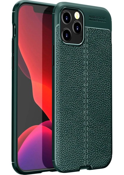 iPhone 12 Pro Max Kılıf Auto Focus Kapak - Yeşil - CRM9358-4342