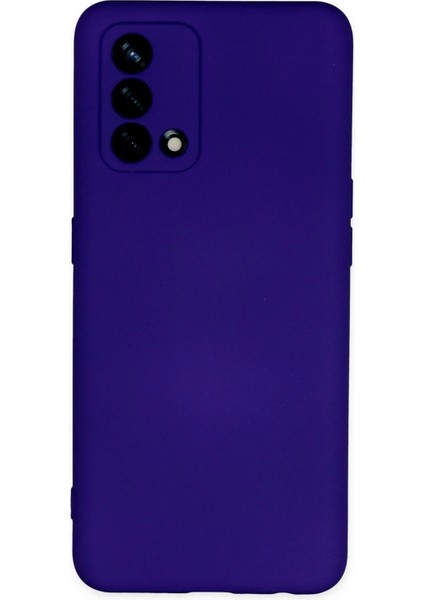 Oppo A74 4g Kılıf Nano Içi Kadife Silikon - Mor - CRM8015-3943