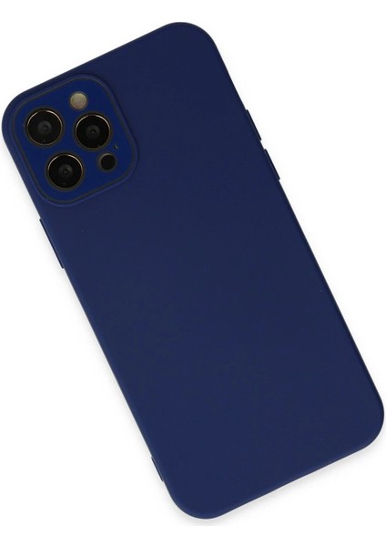 iPhone 12 Pro Kılıf Lansman Glass Kapak - Sky Blue - CRM3805-7831