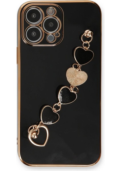 iPhone 13 Pro Max Kılıf Esila Silikon - Siyah - CRM7268-2093