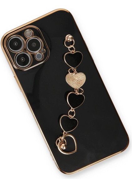 iPhone 13 Pro Max Kılıf Esila Silikon - Siyah - CRM7268-2093