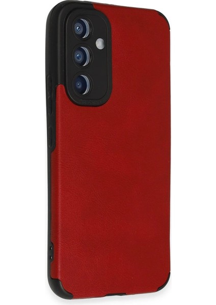 Samsung Galaxy A54 5g Kılıf Loop Deri Silikon - Kırmızı - CRM8512-6006