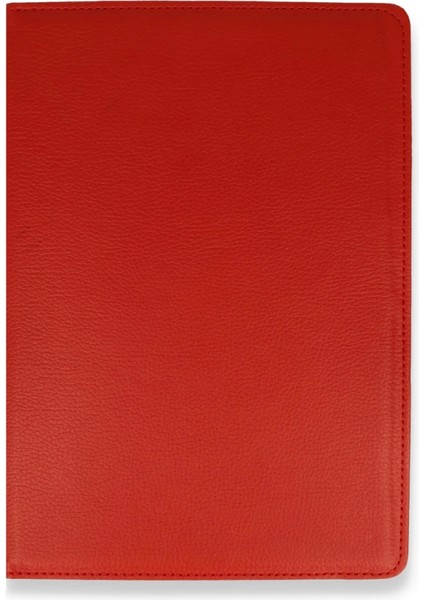 iPad 10.2 (7.nesil) Kılıf 360 Tablet Deri Kılıf - Kırmızı - CRM7697-1001