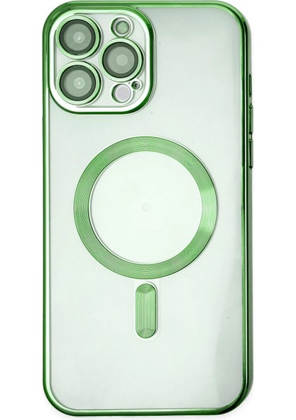 iPhone 13 Pro Kılıf Kross Magneticsafe Kapak - Koyu Yeşil - CRM7422-6123