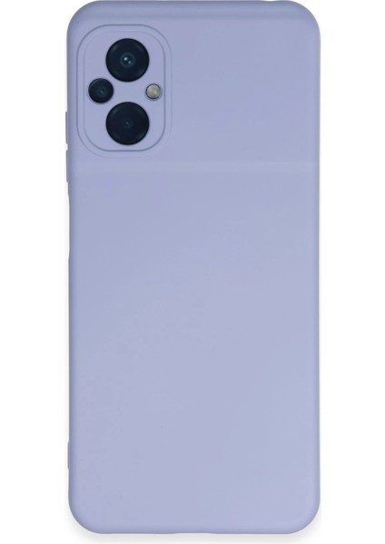 Xiaomi Poco M5 Kılıf Nano Içi Kadife Silikon - Lila - CRM3732-4010