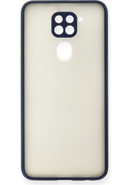 Xiaomi Redmi Note 9 Kılıf Montreal Silikon Kapak - Lacivert - CRM6781-2046